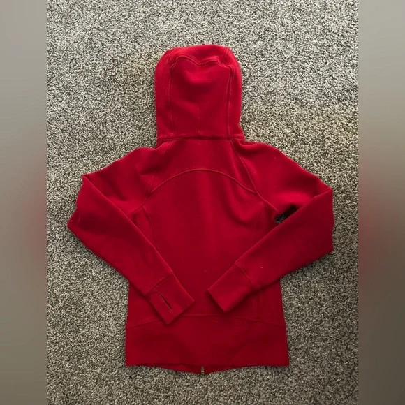 Red full zip scuba - Picture 2 of 4